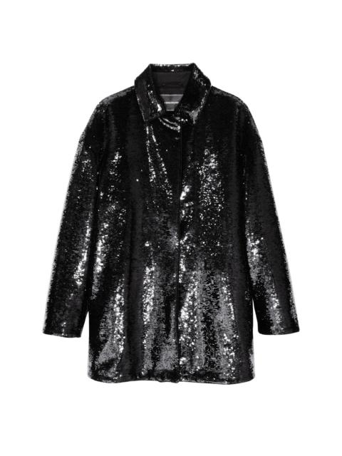 Longchamp Coat Black - Sequin