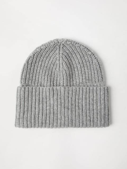 Brunello Cucinelli Cashmere English rib knit beanie