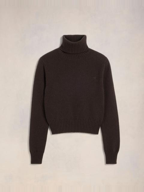 CASHMERE AMI DE COEUR TURTLE NECK SWEATER