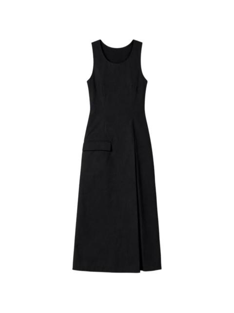 RIER cotton-poplin apron dress