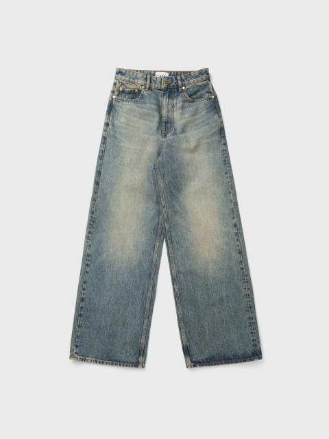 GANNI Essentials Tint Rigid Denim Lari