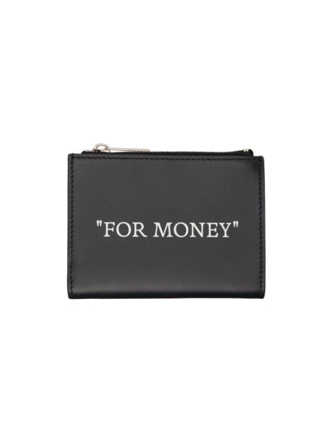 Black 'For Money' Wallet