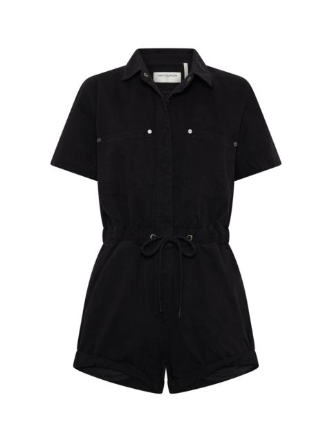 ONE TEASPOON Billie Jumpsuit - Jett Black