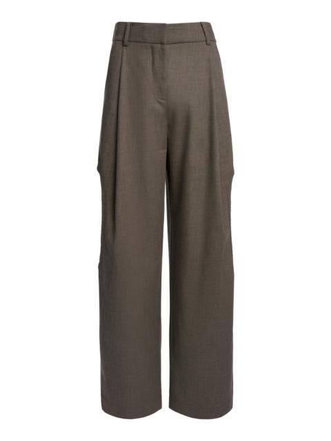 CHRISTOPHER ESBER Sirocco Twill Trousers dark grey