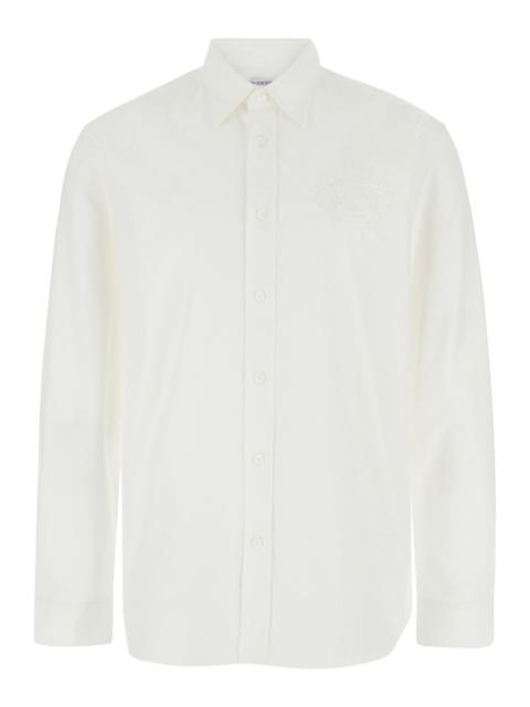 Burberry Burberry Classic Collar Cotton Shirt — White
