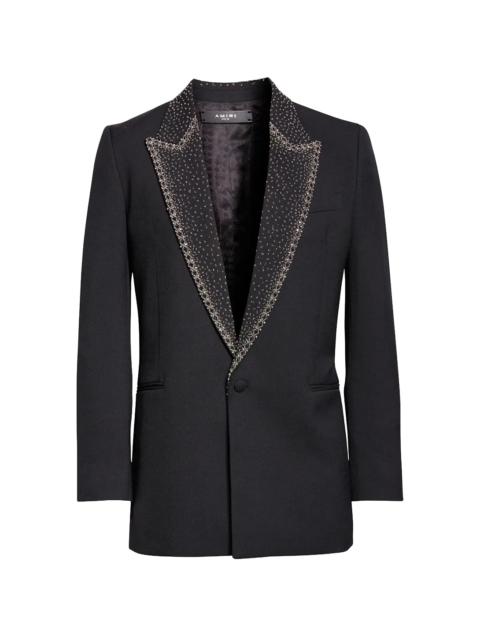 AMIRI Beaded Tuxedo Jacket "Black" MJR003 001