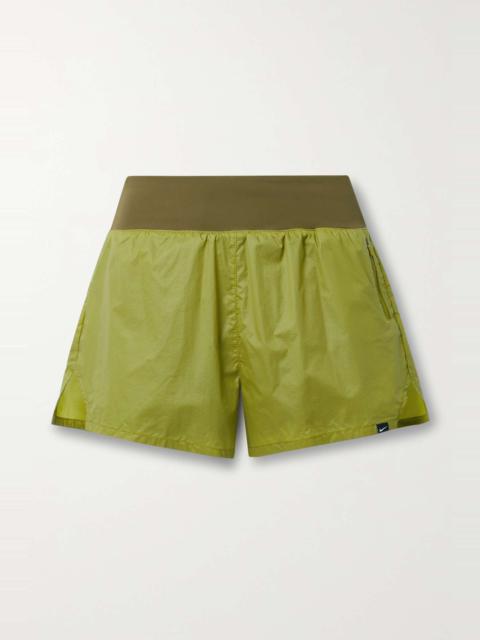 Run Division layered ripstop and Dri-FIT shorts