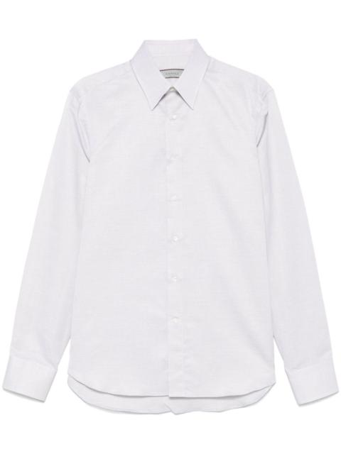 Canali classic-collar shirt