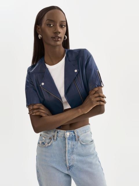 LAMARQUE KIRSI | Cropped Biker Jacket