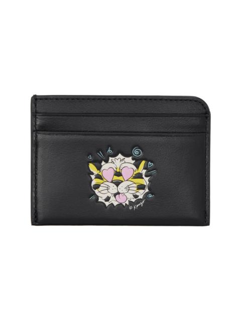KENZO Black Kenzo Paris 'KENZO Wild Tiger' Card Holder