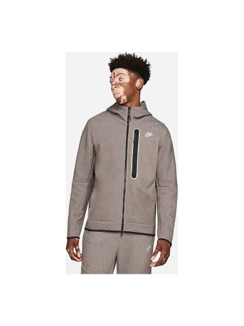 Nike Sportswear Tech Fleece Full Zip Hoodie 'Ironstone Heather' DD4688-004