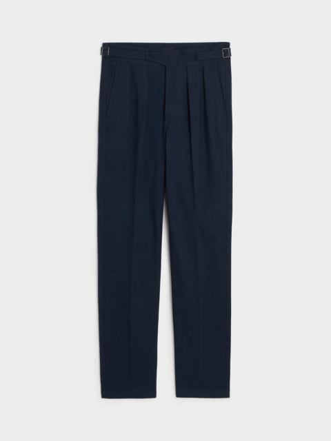 TODD SNYDER Italian Heathered Cotton Gurkha Trouser