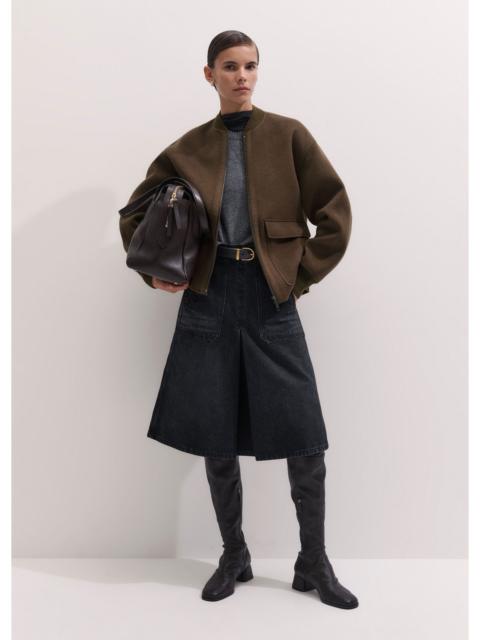 ME+EM A-Line Midi Skirt