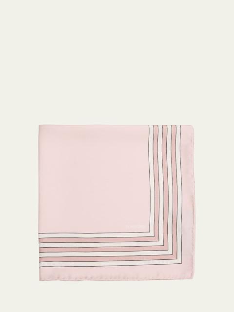 TOM FORD Men's Multi-Frame Silk Pocket Square
