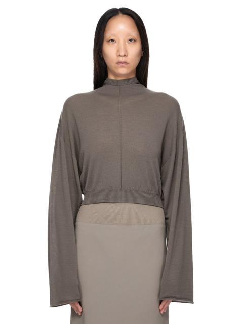 Rick Owens CROPPED HOODED TUNIC