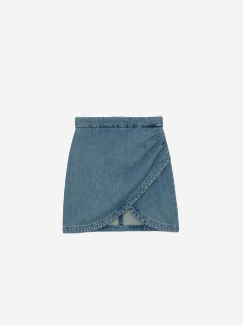 Zadig & Voltaire Julipe Denim Skirt