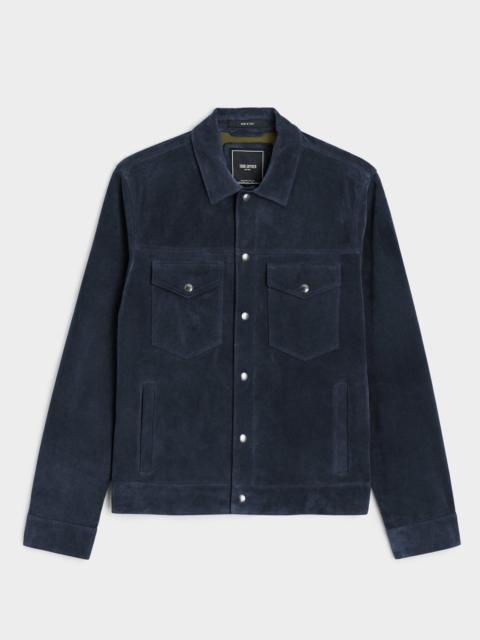 TODD SNYDER Italian Suede Dylan Jacket