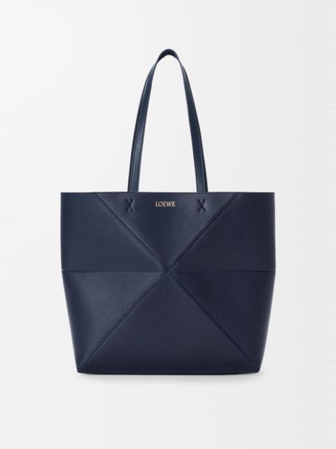 Loewe Medium horizontal Puzzle Fold tote in soft grained calfskin