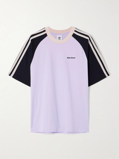 adidas Originals + Wales Bonner Cali striped cotton-jersey T-shirt Multi