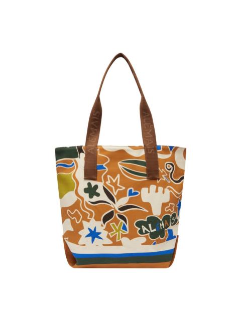 ALÉMAIS Maroc Stripe Patch Shopper Tote