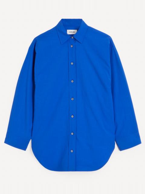 AGOLDE Sona Cobalt Shirt