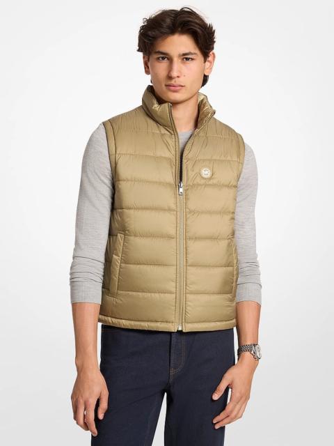 MICHAEL KORS Signature Logo Reversible Vest