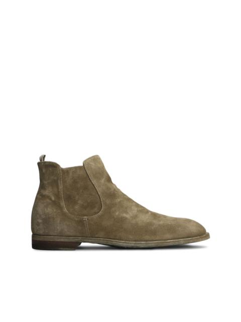 OFFICINE CREATIVE suede ankle boots
