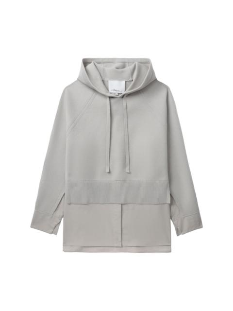 3.1 Phillip Lim long-sleeve layered hoodie