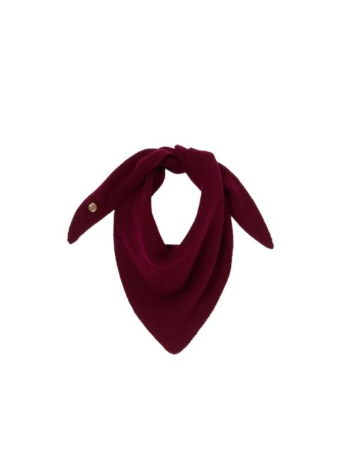 Claudie Pierlot triangular wool scarf