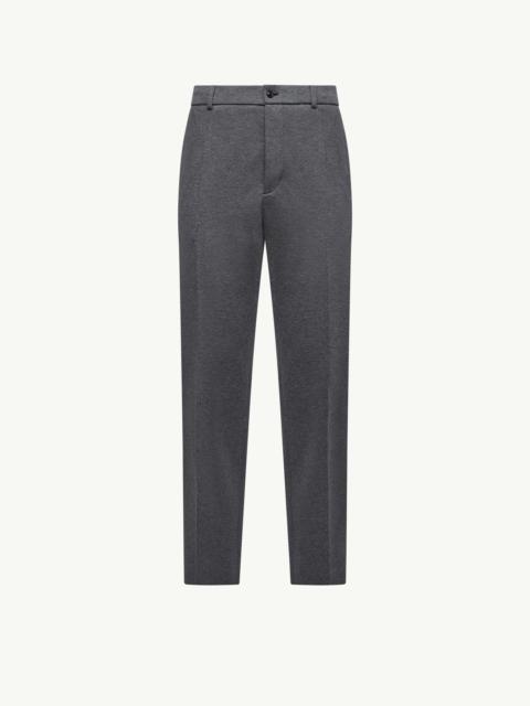 Moncler Cotton Blend Tailored Pants