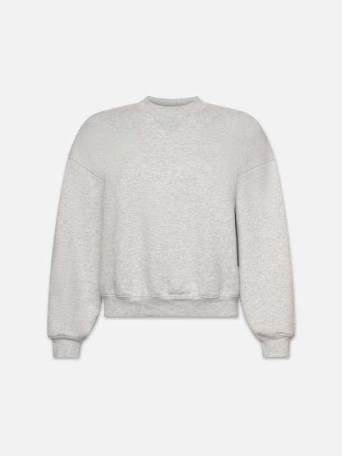 Classic Crew Sweatshirt in Heather Grey