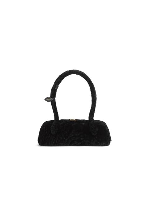Alaïa LE TECKEL MEDIUM BAG IN SHAVED SHEARLING