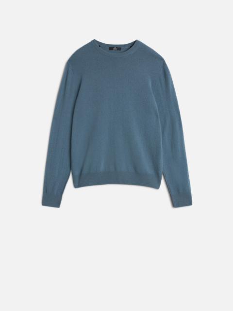 7 For All Mankind Cashmere Crewneck Sweater In Titan