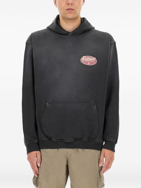 REPRESENT logo-detail hoodie