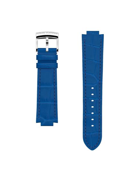 Louis Vuitton STRAP TAMBOUR ALLIGATOR BLUE L/L