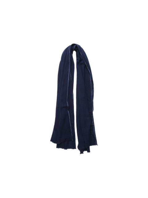 Comme Des Garçons x William Welstead herringbone frayed scarf