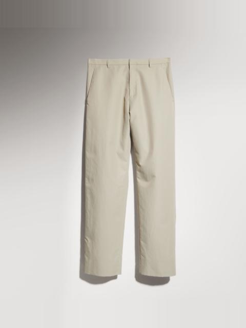 GUCCI Lightweight cotton nylon twill pants