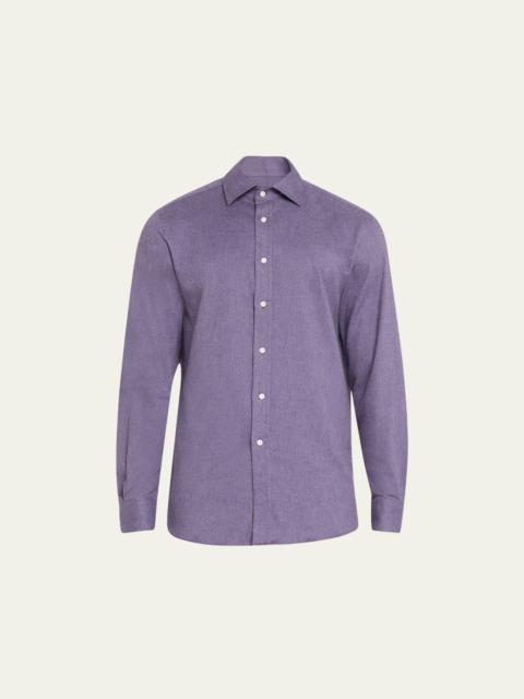 Men's Aston Luxe Brushed Flannel Sport Shirt