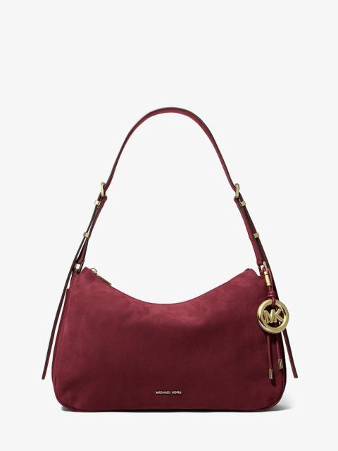 MICHAEL KORS Nolita Medium Nubuck Shoulder Bag