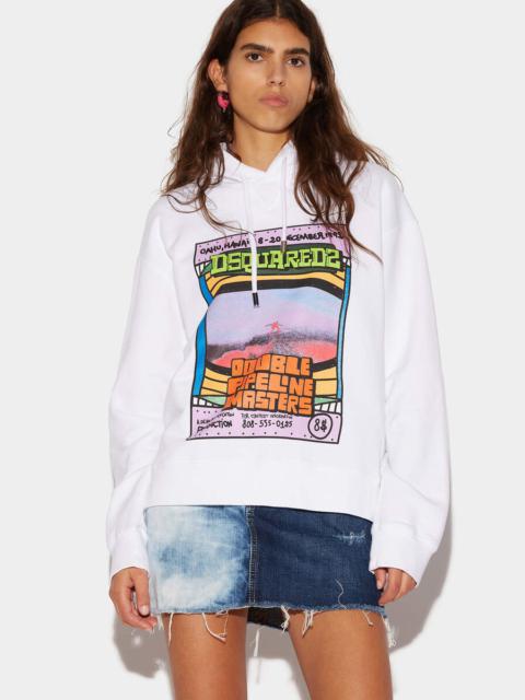 DSQUARED2 DOUBLE PIPELINE COOL HOODIE