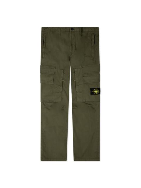 Stone Island REGULAR PANTS - OLIVE