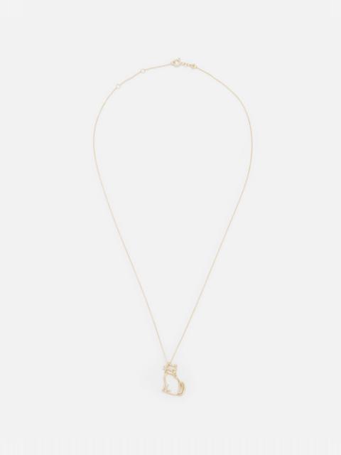 ALIITA 'MIAU' GOLD PENDANT NECKLACE
