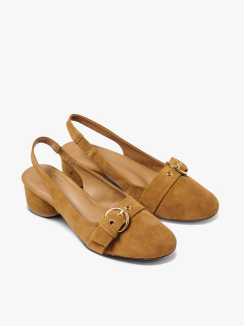 beek Rhea Suede Slingback Heel