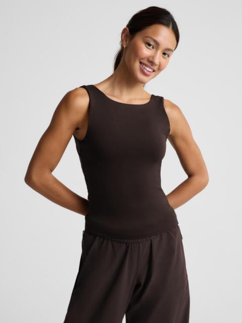 BEYOND YOGA Serene Jersey High Neck Tank