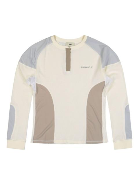 GmbH colour-blocked long-sleeve top
