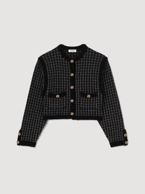Sandro TWEED STYLE COATIGAN