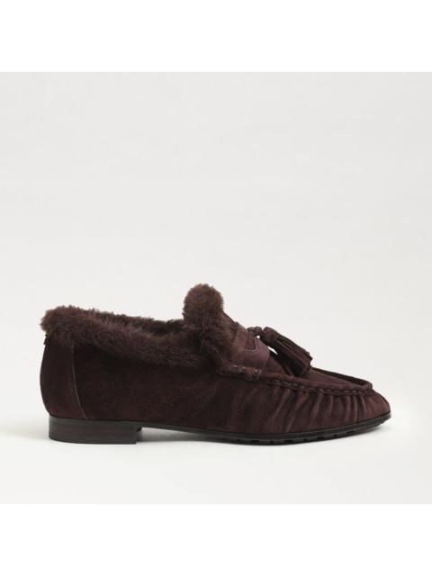 Sam Edelman Lana Fur Tassel Loafer