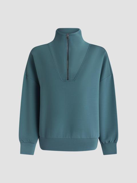 VARLEY Women's Hawley Half-Zip Sweatshirt - Mallard Blue