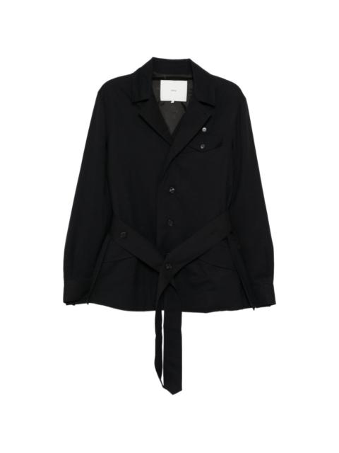 SETCHU belted jacket