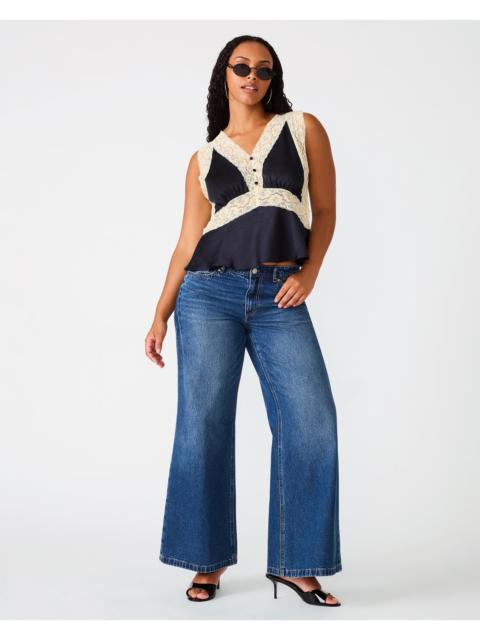 STEVE MADDEN ELINOR TOP MIDNIGHT